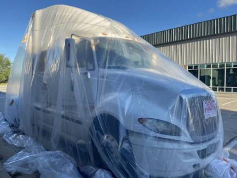 bed bug fumigation to semi-cab